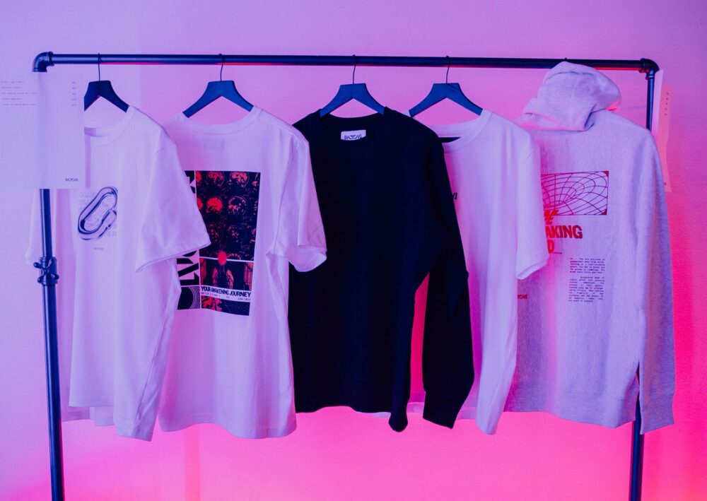 Lvcidia merch for sale at NFT NYC (Photo by Karel Chladek)