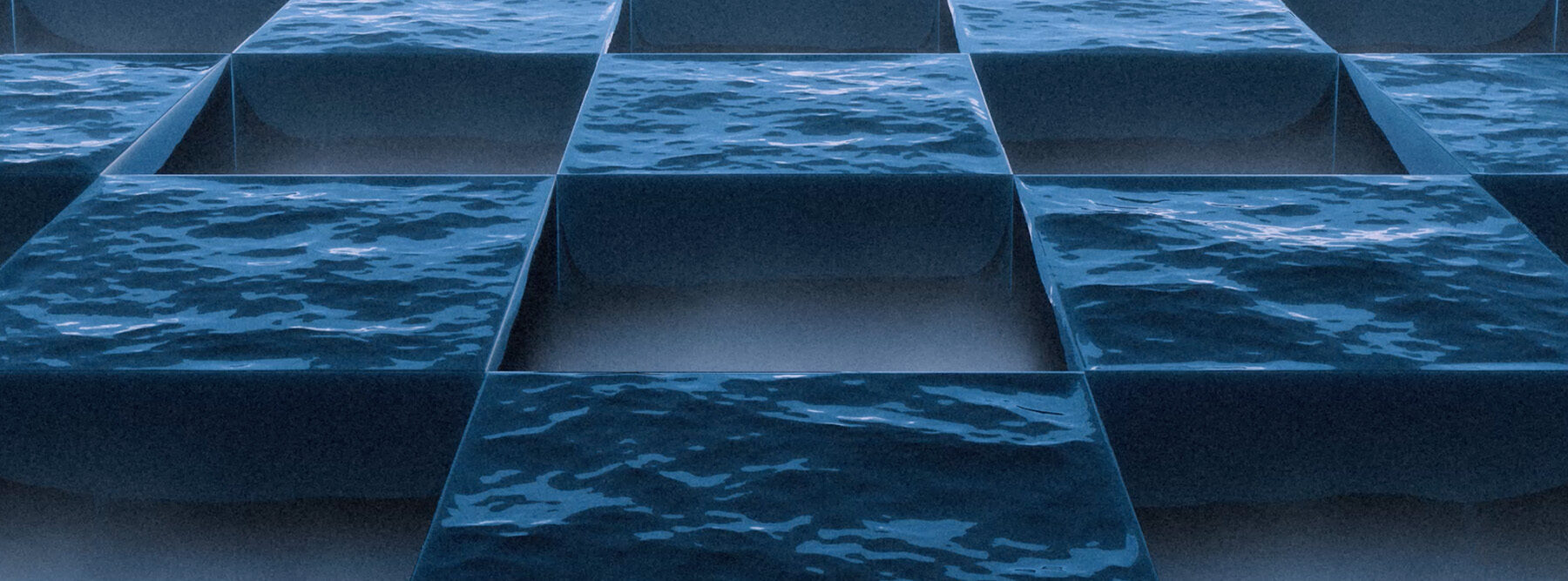 Checkerboard Sea by Hayden Clay